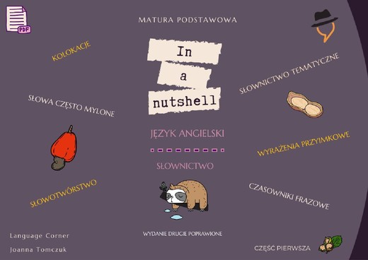 okładka Matura podstawowa: In a nutshell. Słownictwo ebook | pdf | Joanna Tomczuk