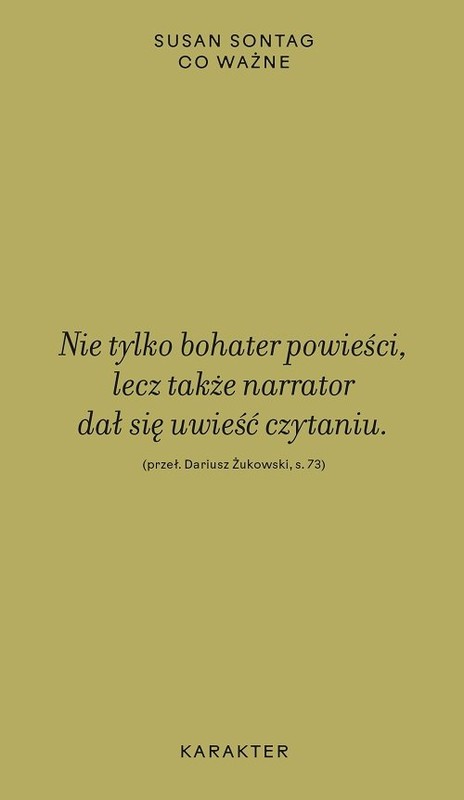 okładka Co ważne książka