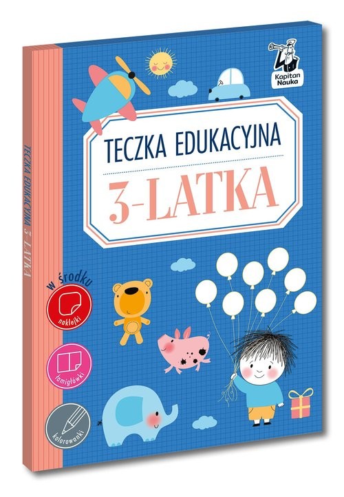 okładka Teczka edukacyjna 3-latka książka