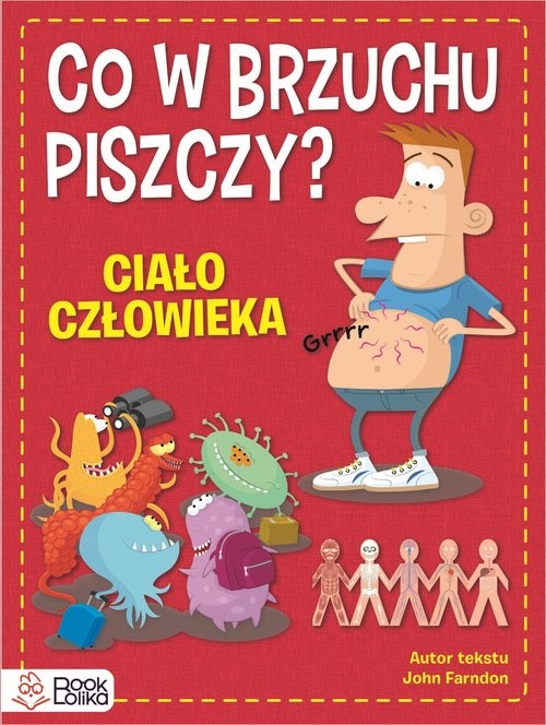 okładka Co w brzuchu piszczy książka