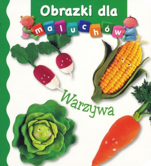 okładka Warzywa Obrazki dla maluchów książka