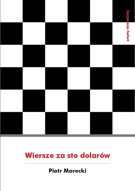 okładka Wiersze za sto dolarów książka | Marecki Piotr