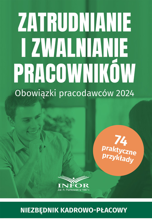 okładka Zatrudnianie i zwalnianie pracowników .Obowiązki pracodawców 2024 ebook | pdf | Praca zbiorowa