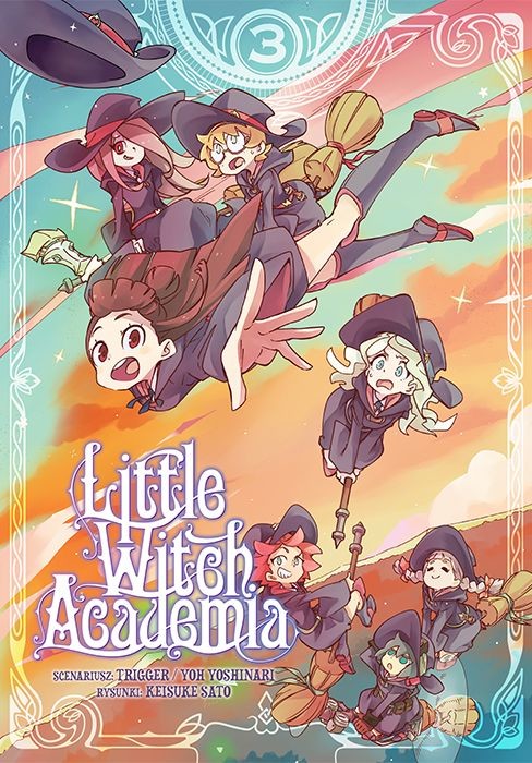 okładka Little Witch Academia. Tom 3 książka