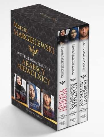 okładka Pakiet Niewolnicy. Modelki z Dubaju / Koszmar arabskich służących / Dubaj krwią zbudowany książka | Marcin Margielewski