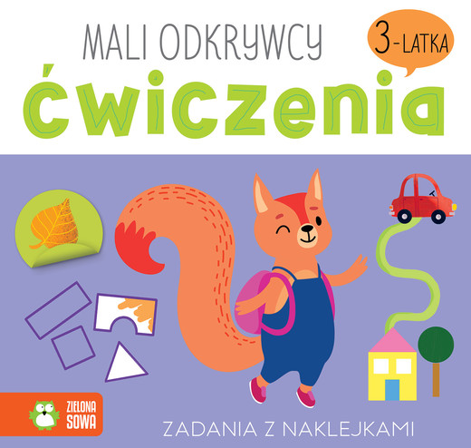 okładka Ćwiczenia 3-latka. Mali odkrywcy książka
