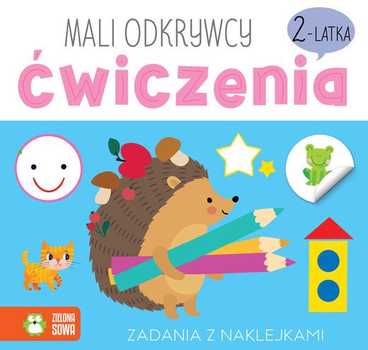 okładka Ćwiczenia 2-latka. Mali odkrywcy książka