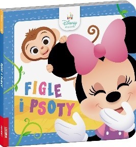 okładka Disney maluch Minnie Figle i psoty DBI-9203 książka