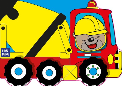 okładka Betoniarka. Kolorowanka z wykrojnika książka