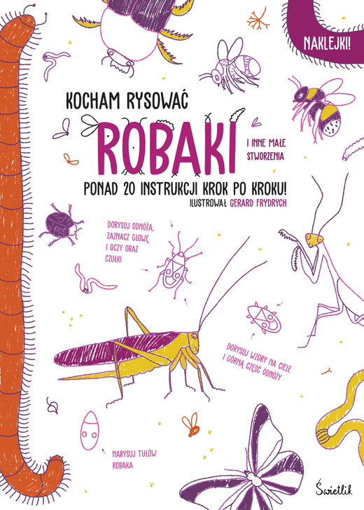 okładka Robaki. Kocham rysować książka