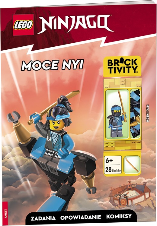 okładka Lego ninjago Moce Nyi LNC-6725P1 książka