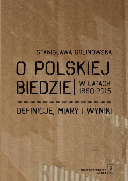 okładka O polskiej biedzie w latach 1990-2015 ebook | pdf | Stanisława Golinowska