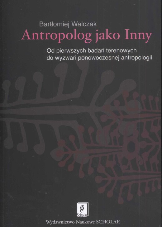 okładka Antropolog jako Inny ebook | pdf | Bartłomiej Walczak