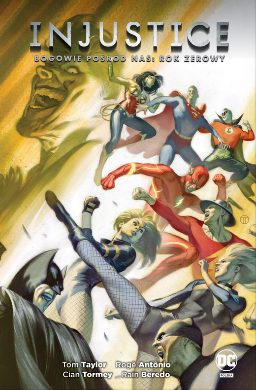 okładka Bogowie pośród nas. Rok zerowy. Injustice książka