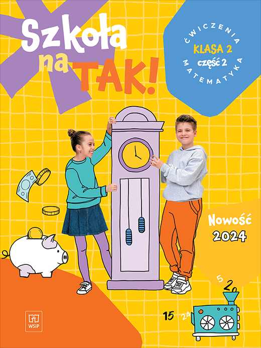 okładka Szkoła na tak matematyka karty ćwiczeń klasa 2 część 2 szkoła podstawowa książka