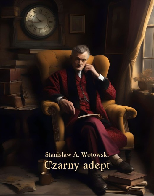 okładka Czarny adept. Powieść sensacyjna ebook | epub, mobi | Stanisław Antoni Wotowski