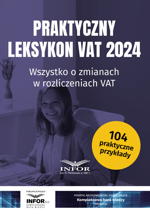 okładka Praktyczny leksykon VAT 2024 ebook | pdf | Praca zbiorowa