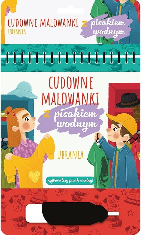 okładka Ubrania. Pisak wodny książka