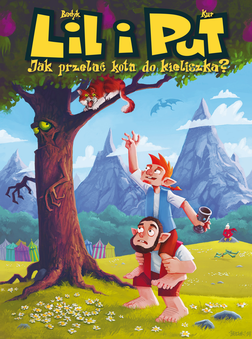 okładka Jak przelać kota do kieliszka? Lil i Put. Tom 1 wyd. 2024 książka