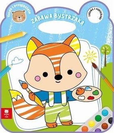 okładka Lisek. Zabawa bystrzaka książka