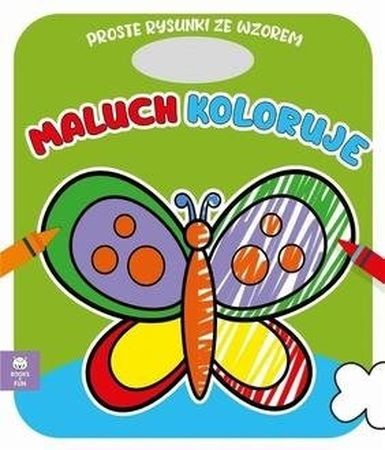 okładka Motyl. Seria maluszka pół na pół książka