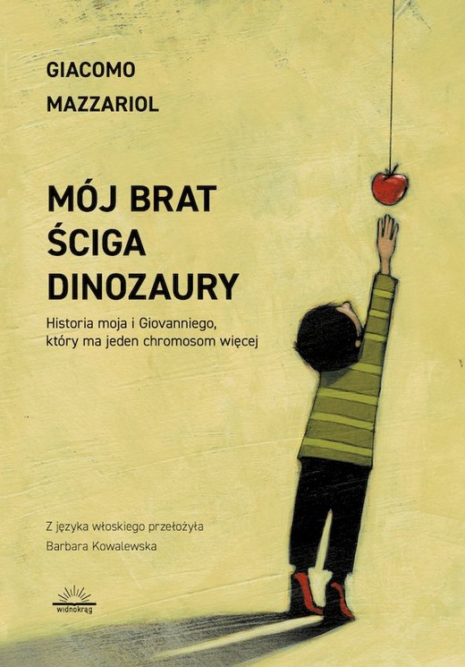okładka Mój brat ściga dinozaury książka