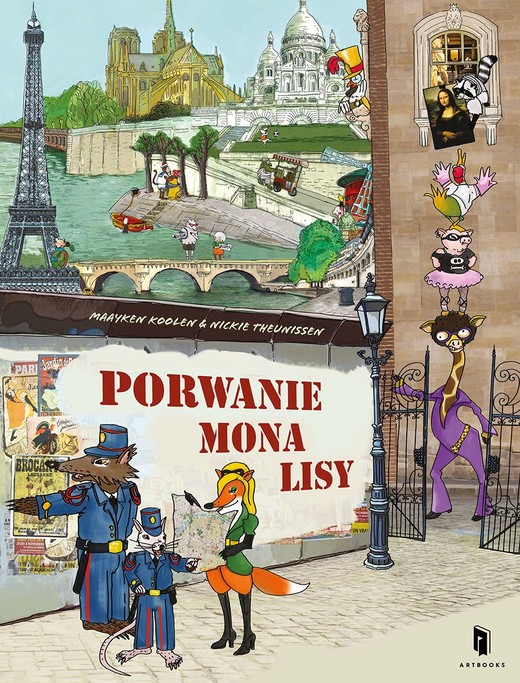 okładka Porwanie Mona Lisy książka