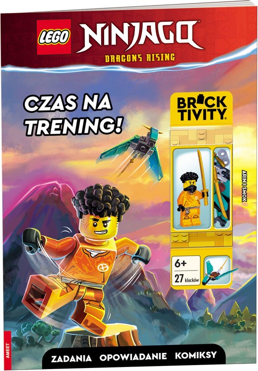 okładka LEGO Ninjago Czas na trening! LNC-6726P1 książka
