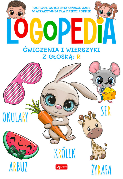okładka Logopedia Ćwiczenia i wierszyki z głoską: R książka