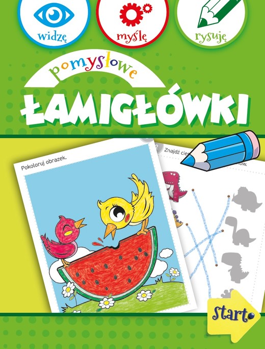 okładka Pomysłowe łamigłówki ebook | pdf | Autor zbiorowy