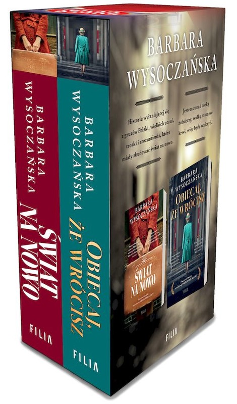 okładka Pakiet Świat na nowo / Obiecaj, że wrócisz książka