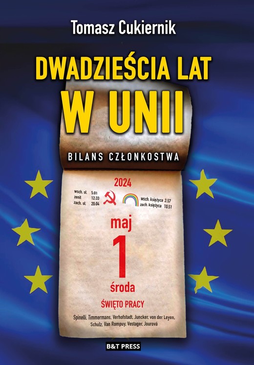 okładka Dwadzieścia lat w Unii.  Bilans członkostwa książka | Tomasz Cukiernik