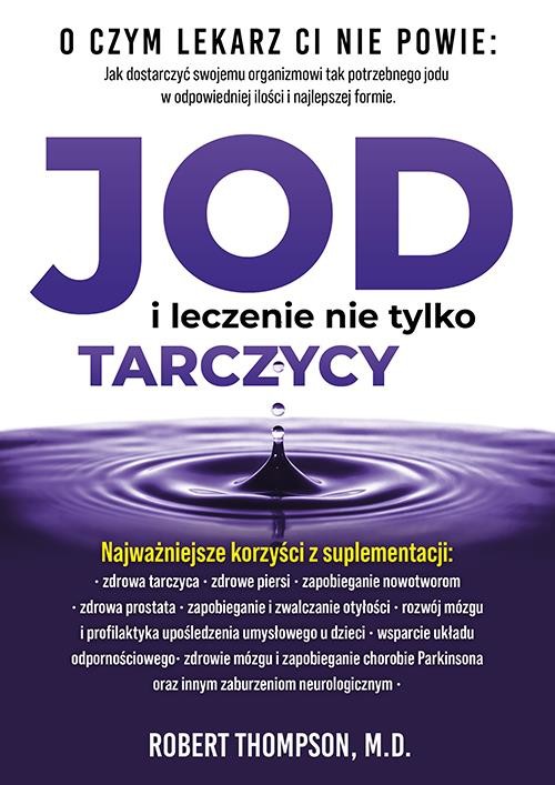 okładka Jod i leczenie nie tylko tarczycy książka | Robert Thompson