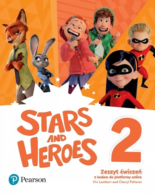 okładka Stars and Heroes 2 Zeszyt ćwiczeń książka