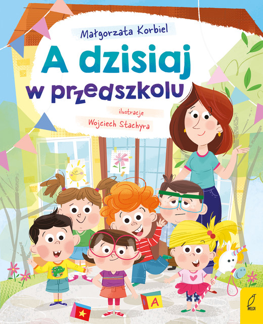 okładka A dzisiaj w przedszkolu książka