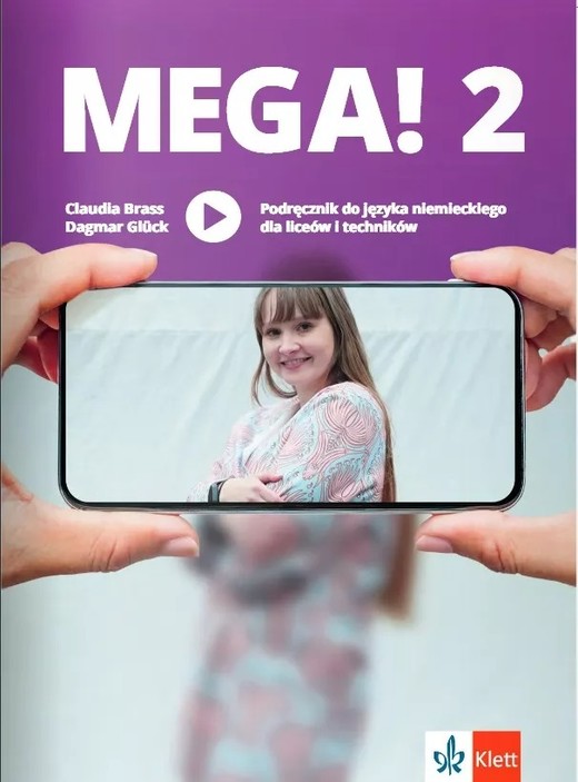 okładka Mega! 2 Język niemiecki Podręcznik książka | Brass Claudia
