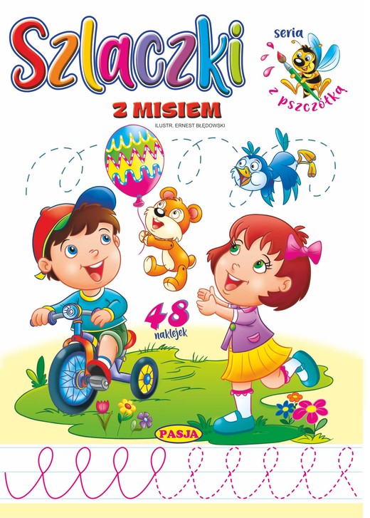 okładka Szlaczki z misiem książka