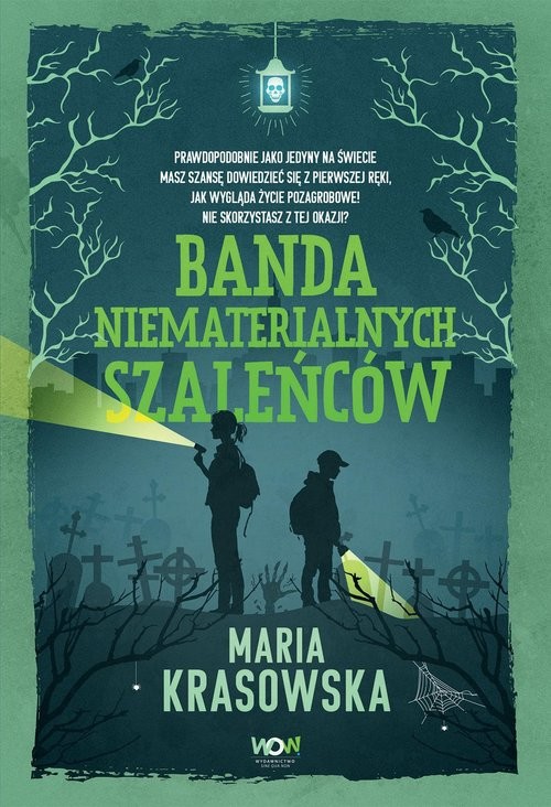 okładka Banda niematerialnych szaleńców książka | Krasowska Maria