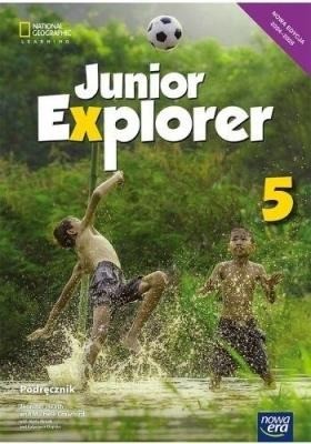okładka Język angielski Junior Explorer NEON podręcznik dla klasy 5 szkoły podstawowej EDYCJA 2024-2026 książka