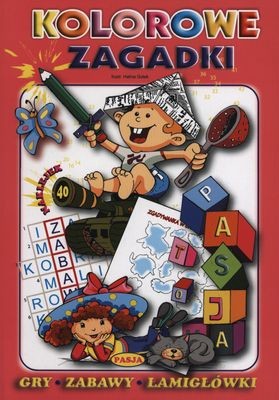 okładka Kolorowe zagadki książka