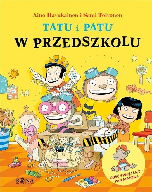 okładka Tatu i Patu w przedszkolu. Tatu i Patu książka