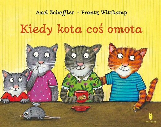 okładka Kiedy kota coś omota książka