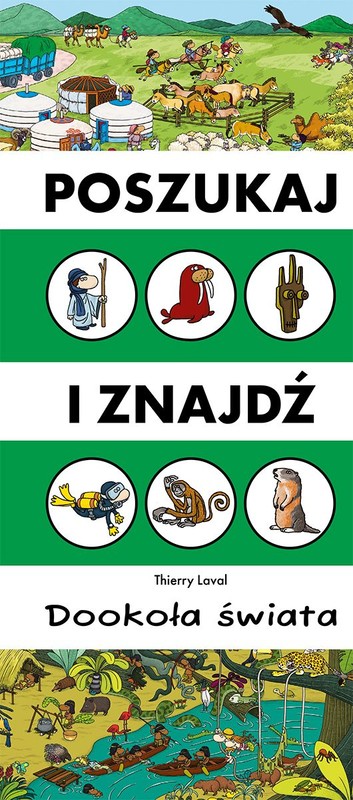 okładka Dookoła świata. Poszukaj i znajdź książka