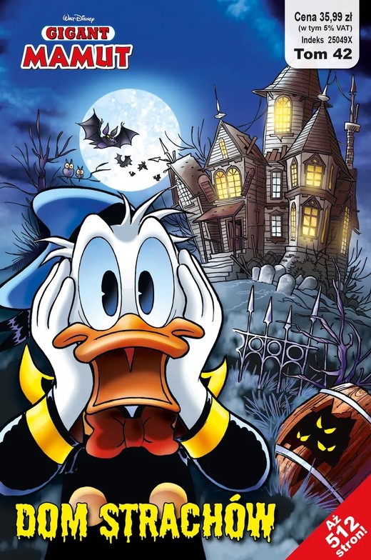 okładka Dom strachów. Tom 42. Gigant Mamut książka