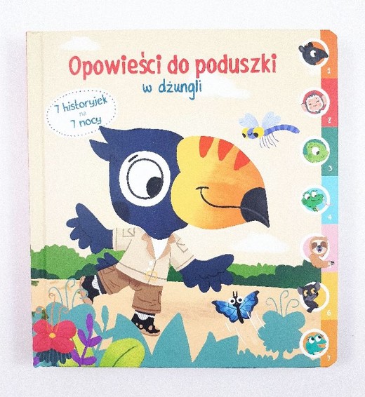 okładka W dżungli. Opowieści do poduszki książka