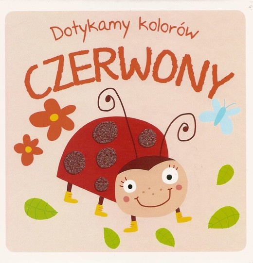 okładka Czerwony. Dotykamy kolorów książka