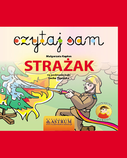 okładka Strażak (czytaj sam) książka