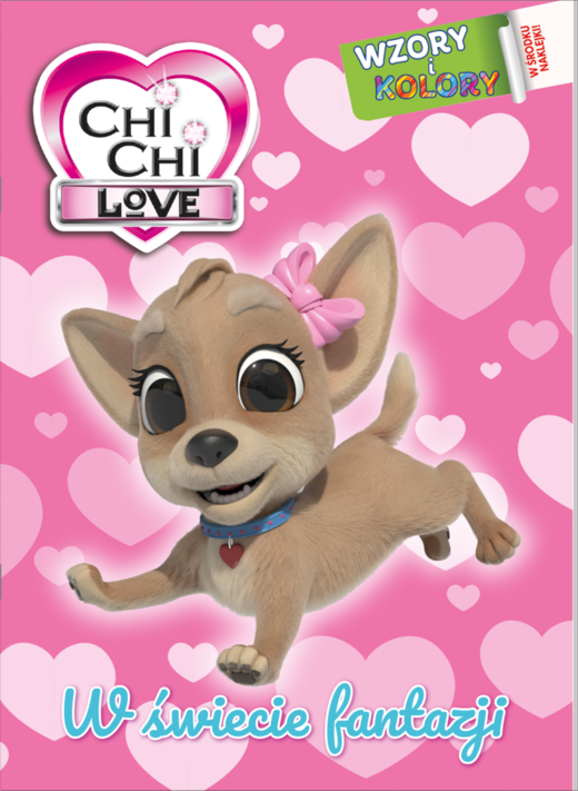 okładka W świecie fantazji. Chi chi Love. Wzory i Kolory książka