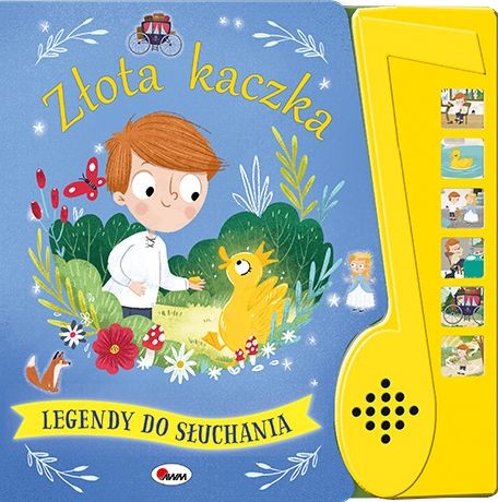 okładka Złota kaczka. Legendy do słuchania książka