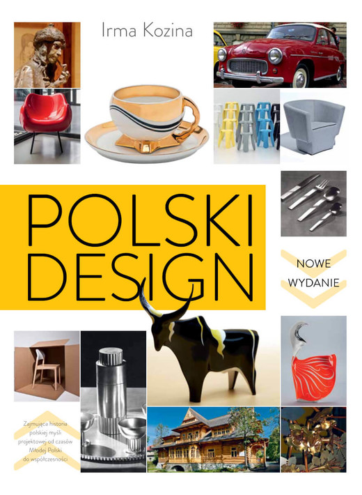 okładka Polski design książka | Irma Kozina